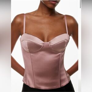 Dazzle Satin Bustier